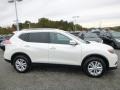 2015 Pearl White Nissan Rogue SV AWD  photo #2