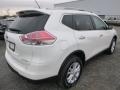 2015 Pearl White Nissan Rogue SV AWD  photo #3