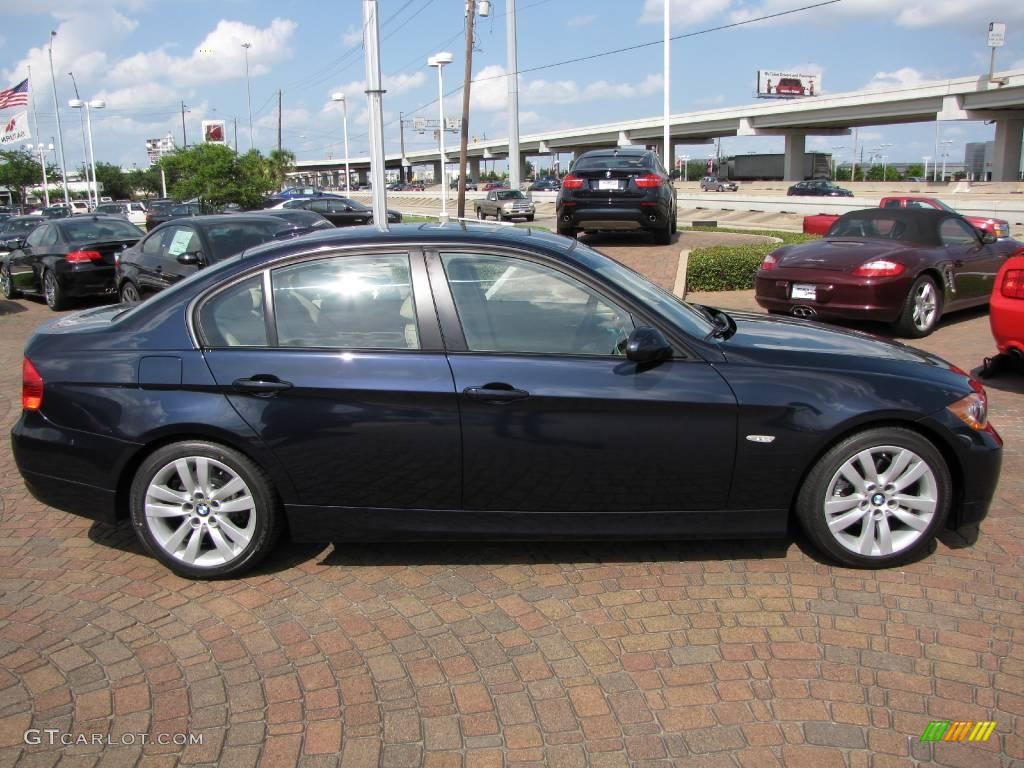 2007 3 Series 328i Sedan - Monaco Blue Metallic / Beige photo #14