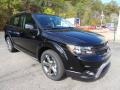 2015 Pitch Black Dodge Journey Crossroad AWD  photo #6