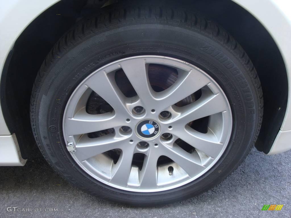 2007 3 Series 328xi Sedan - Alpine White / Black photo #7