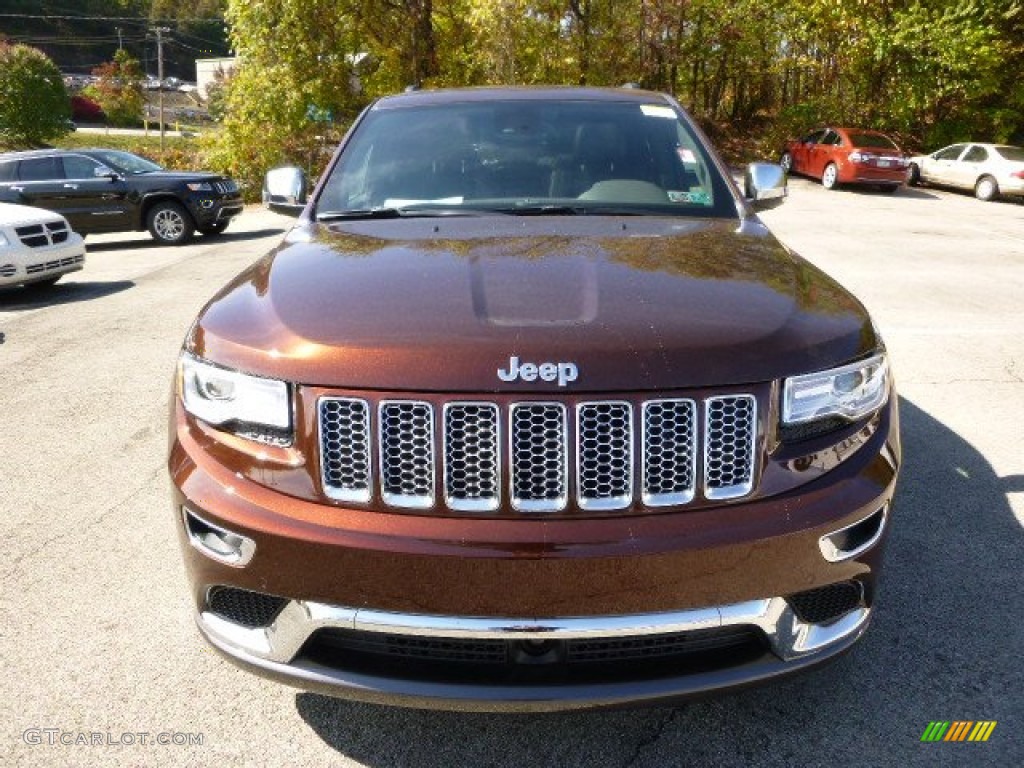 Deep Auburn Pearl 2015 Jeep Grand Cherokee Summit 4x4 Exterior Photo #98148562