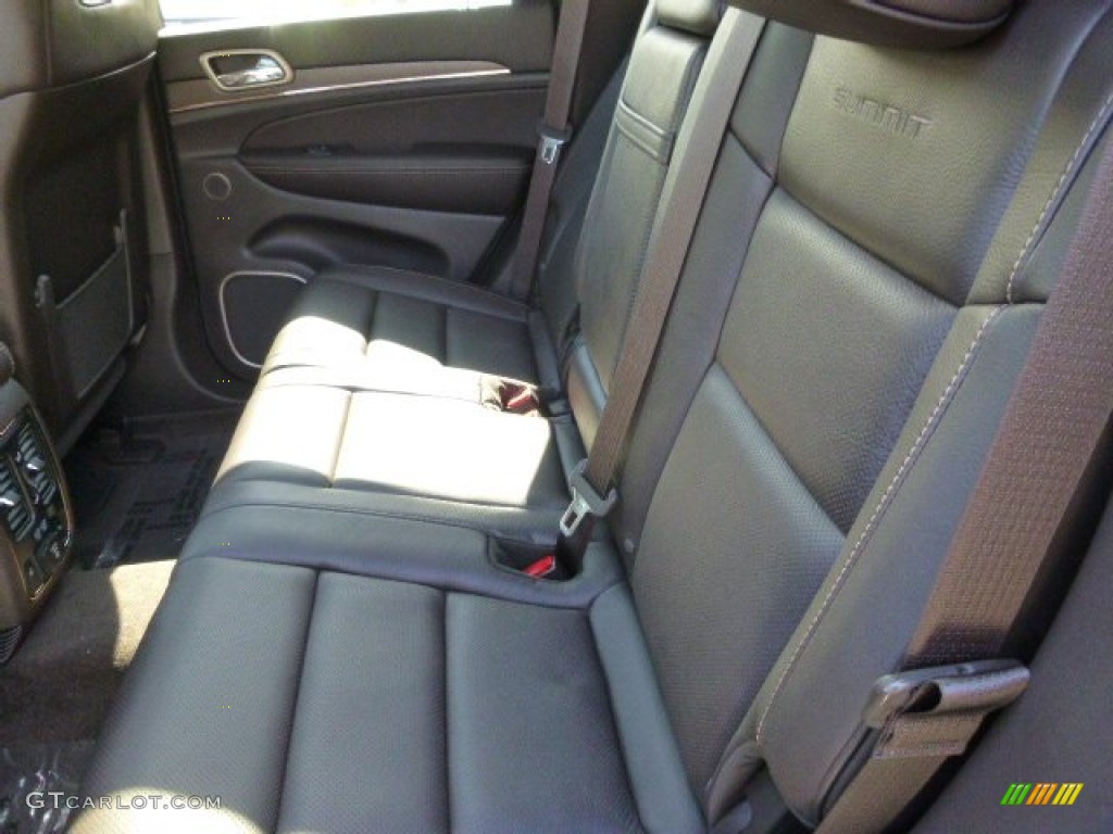 2015 Jeep Grand Cherokee Summit 4x4 Rear Seat Photo #98148652