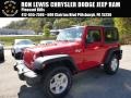 2015 Firecracker Red Jeep Wrangler Sport 4x4  photo #1