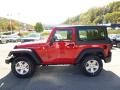 2015 Firecracker Red Jeep Wrangler Sport 4x4  photo #2