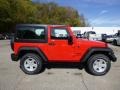 2015 Firecracker Red Jeep Wrangler Sport 4x4  photo #6