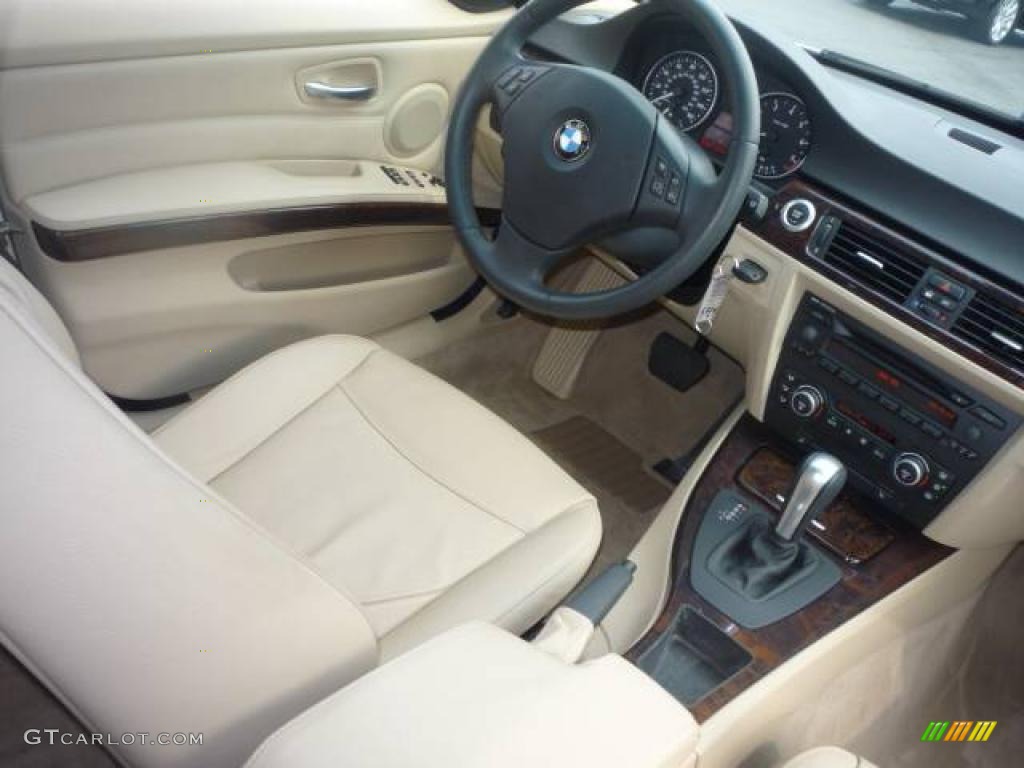 2007 3 Series 328i Sedan - Alpine White / Beige photo #17