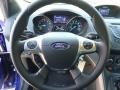 Charcoal Black Steering Wheel Photo for 2015 Ford Escape #98149808