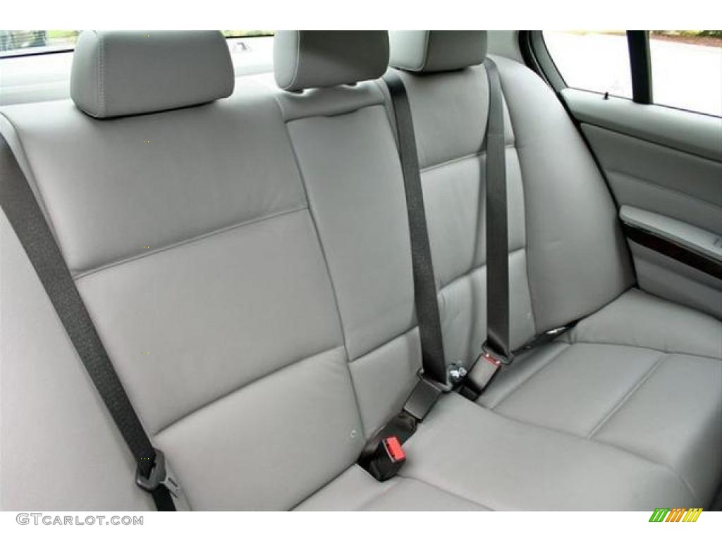 2007 3 Series 328i Sedan - Titanium Silver Metallic / Grey Dakota Leather photo #17