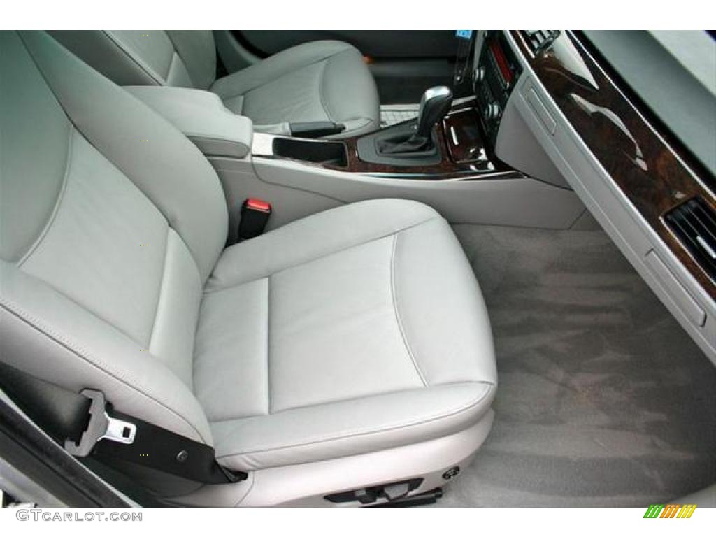 2007 3 Series 328i Sedan - Titanium Silver Metallic / Grey Dakota Leather photo #18