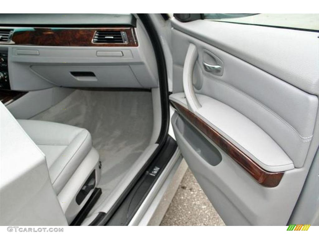2007 3 Series 328i Sedan - Titanium Silver Metallic / Grey Dakota Leather photo #20