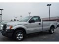 Brilliant Silver Metallic - F150 XL Regular Cab Photo No. 7
