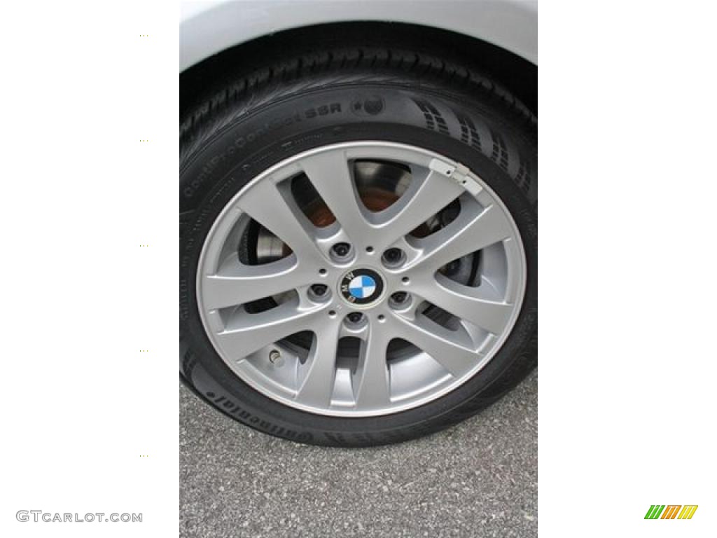 2007 3 Series 328i Sedan - Titanium Silver Metallic / Grey Dakota Leather photo #28