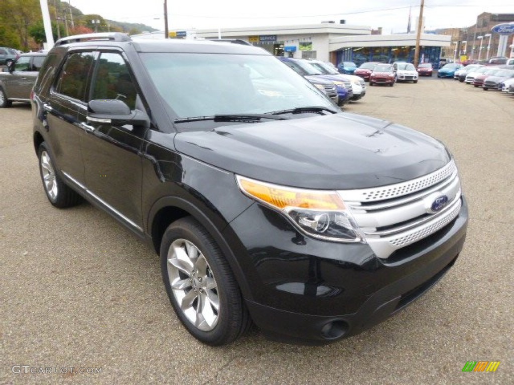 Tuxedo Black 2015 Ford Explorer XLT 4WD Exterior Photo #98151795