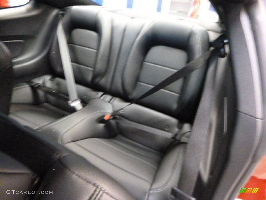 Ebony Interior 2015 Ford Mustang GT Premium Coupe Photo #98152443