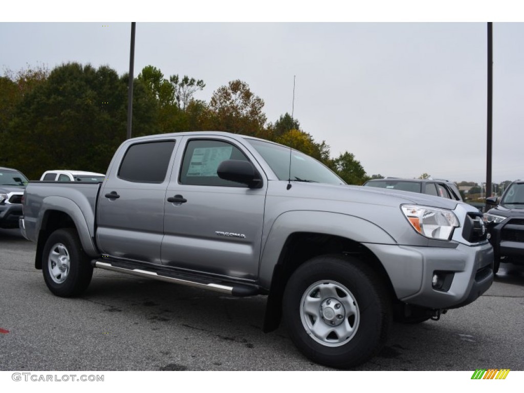 2015 Tacoma V6 PreRunner Double Cab - Silver Sky Metallic / Graphite photo #1