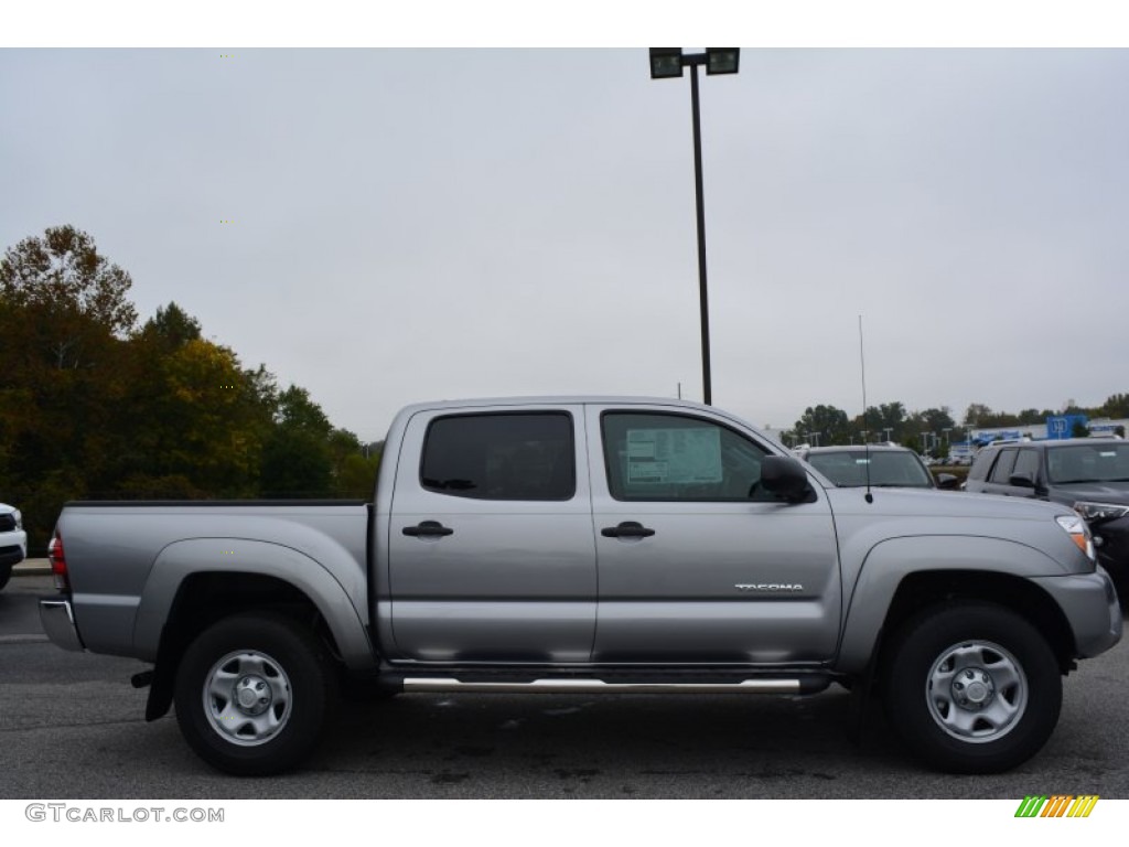 Silver Sky Metallic 2015 Toyota Tacoma V6 PreRunner Double Cab Exterior Photo #98152569