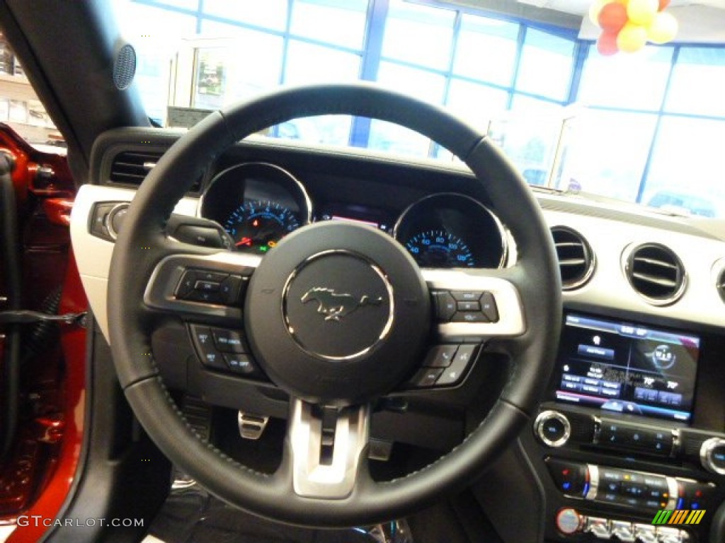 2015 Mustang GT Premium Coupe - Ruby Red Metallic / Ebony photo #18