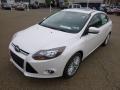 White Platinum - Focus Titanium Sedan Photo No. 4