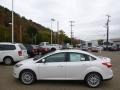 White Platinum - Focus Titanium Sedan Photo No. 5