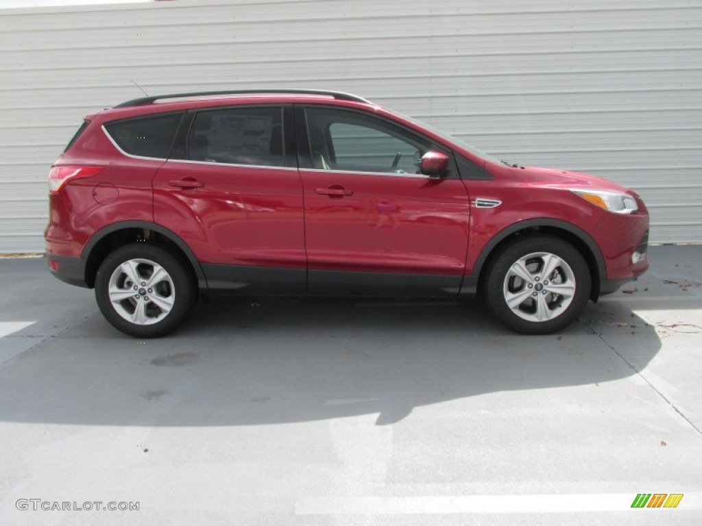 2014 Escape SE 1.6L EcoBoost - Ruby Red / Medium Light Stone photo #3