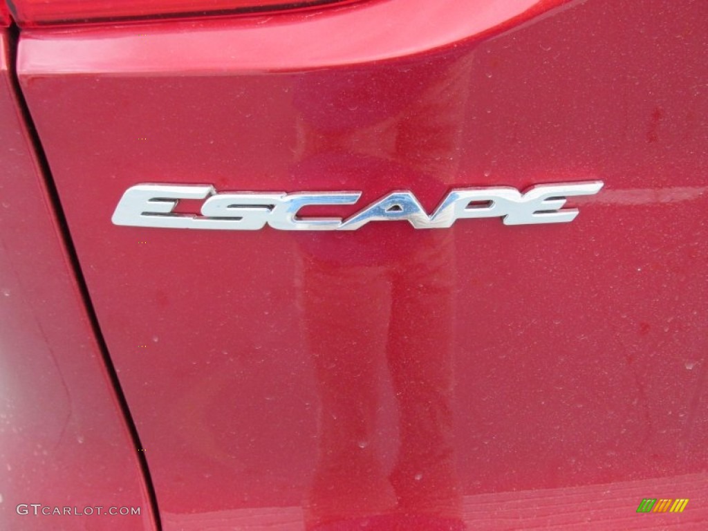 2014 Escape SE 1.6L EcoBoost - Ruby Red / Medium Light Stone photo #13