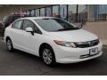 Taffeta White - Civic LX Sedan Photo No. 3