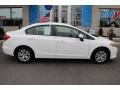 Taffeta White - Civic LX Sedan Photo No. 4