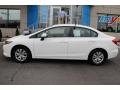 Taffeta White - Civic LX Sedan Photo No. 8
