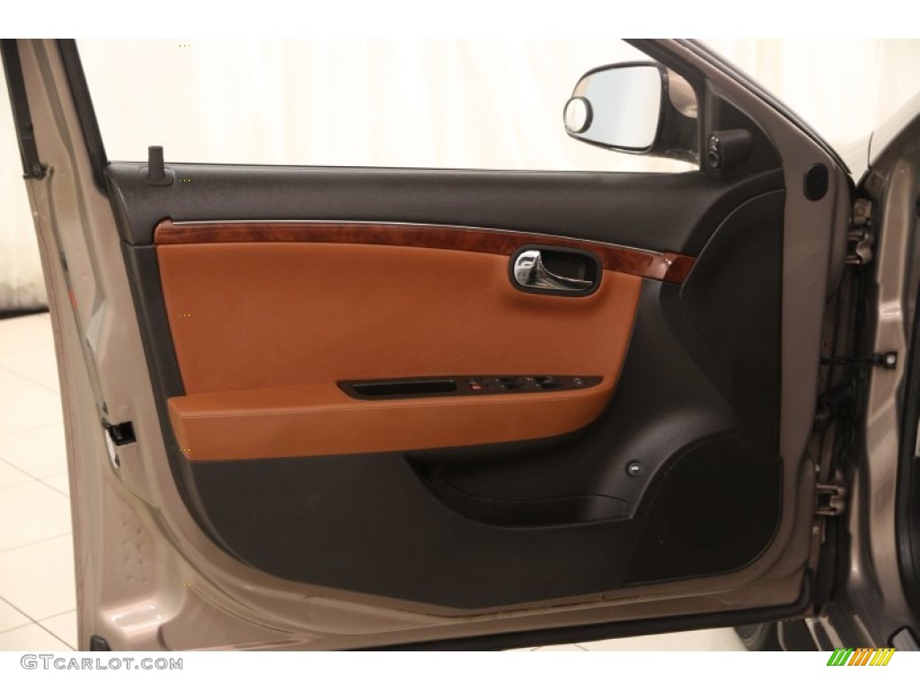 2007 Saturn Aura XR Morocco Brown Door Panel Photo #98156910