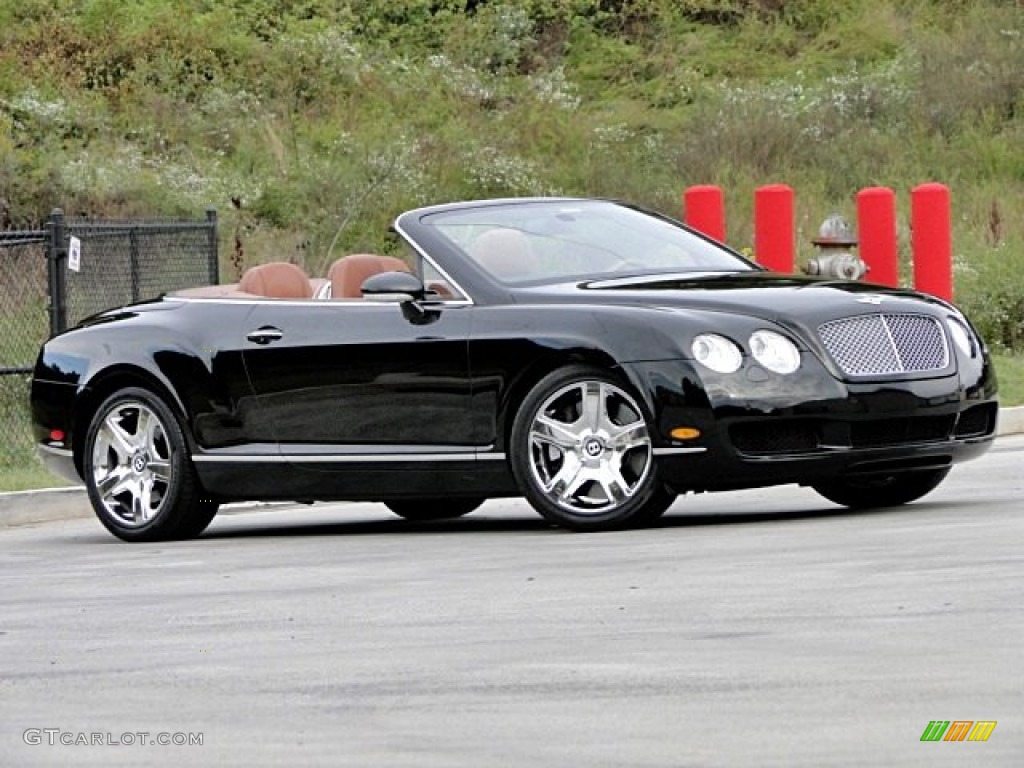 Diamond Black 2007 Bentley Continental GTC Standard Continental GTC Model Exterior Photo #98159331