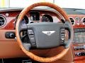 2007 Bentley Continental GTC Saddle Interior Steering Wheel Photo