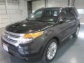 2015 Tuxedo Black Ford Explorer XLT  photo #3