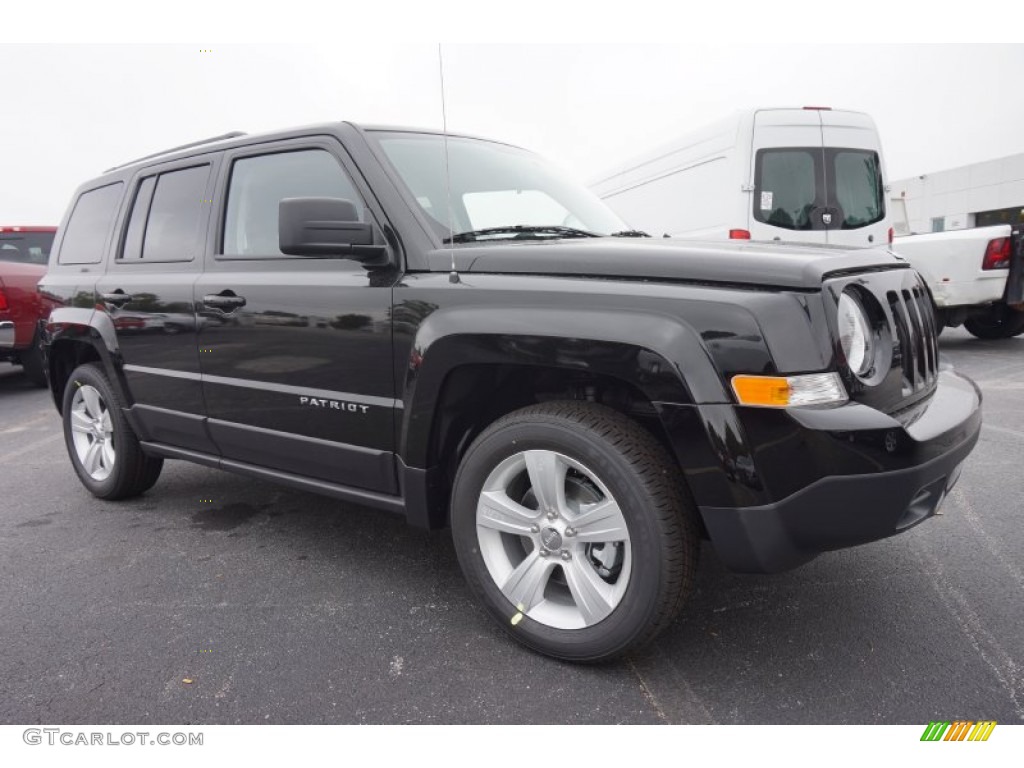 Black 2015 Jeep Patriot Latitude Exterior Photo #98163351