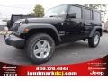 2015 Black Jeep Wrangler Unlimited Sport 4x4  photo #1