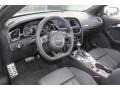 Black Fine Nappa Leather/Rock Gray Stitching 2013 Audi RS 5 4.2 FSI quattro Coupe Interior Color
