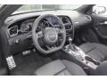  2013 RS 5 4.2 FSI quattro Coupe Black Fine Nappa Leather/Rock Gray Stitching Interior