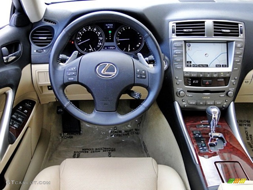 2007 Lexus IS 250 Cashmere Dashboard Photo #98165397