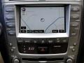 2007 Lexus IS Cashmere Interior Navigation Photo