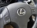 2007 Lexus IS Cashmere Interior Steering Wheel Photo