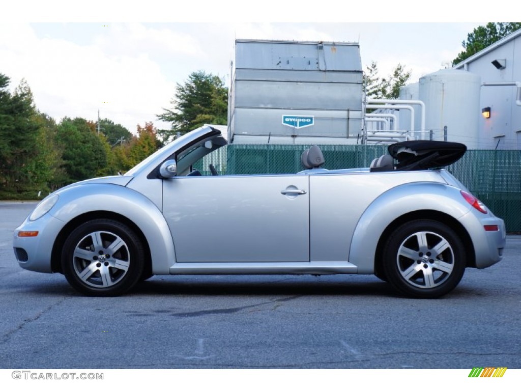 Reflex Silver 2006 Volkswagen New Beetle 2.5 Convertible Exterior Photo #98165976