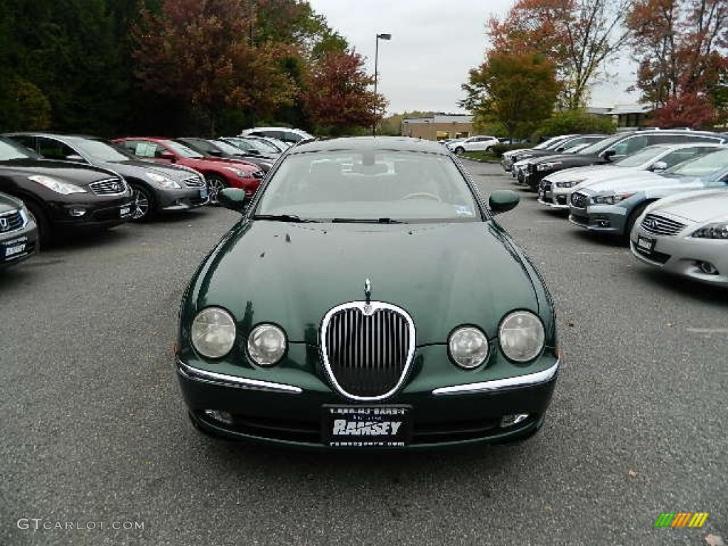 2003 S-Type 4.2 - Jaguar Racing Green / Sand photo #1