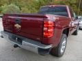 2015 Deep Ruby Metallic Chevrolet Silverado 1500 LTZ Crew Cab 4x4  photo #5