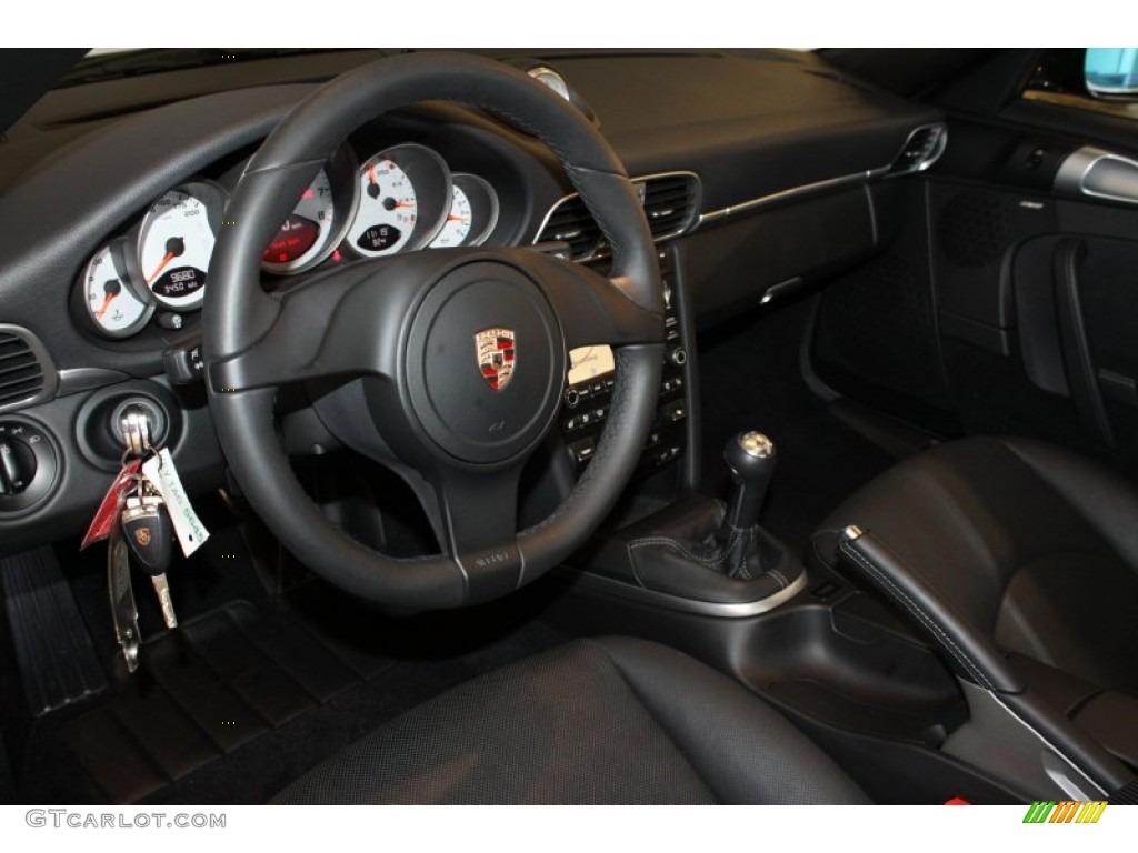 2012 911 Carrera 4S Coupe - Black / Black photo #17