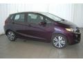 2015 Passion Berry Pearl Honda Fit EX  photo #9