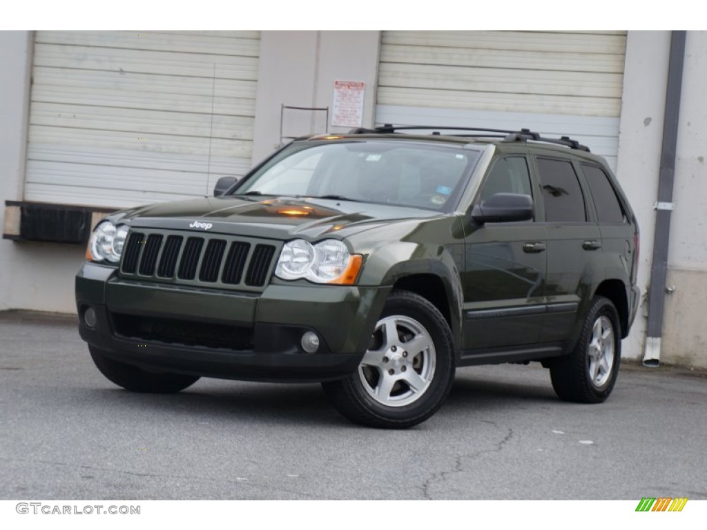 2008 Grand Cherokee Laredo - Olive Green Metallic / Dark Slate Gray photo #23