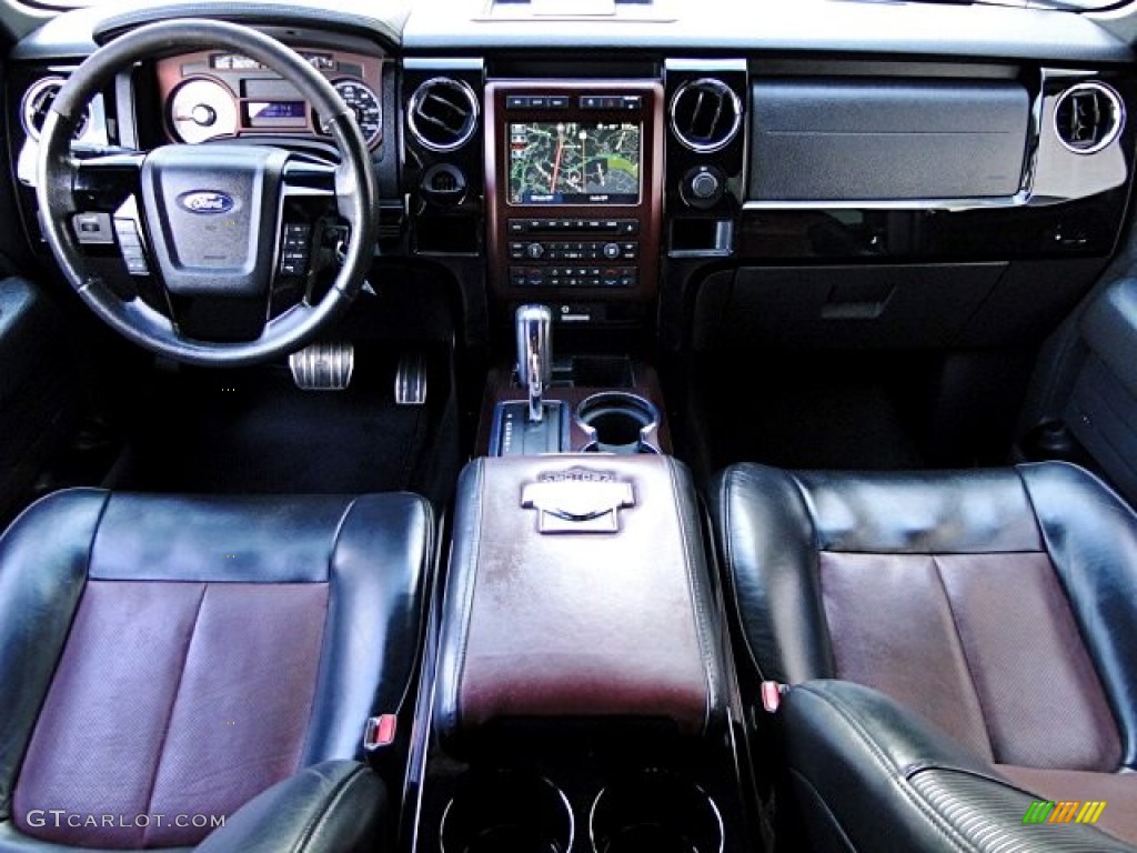 2010 F150 Harley-Davidson SuperCrew - Tuxedo Black / Harley Davidson Lava Red/Black photo #4