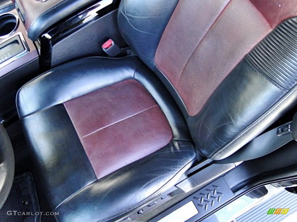 2010 F150 Harley-Davidson SuperCrew - Tuxedo Black / Harley Davidson Lava Red/Black photo #14