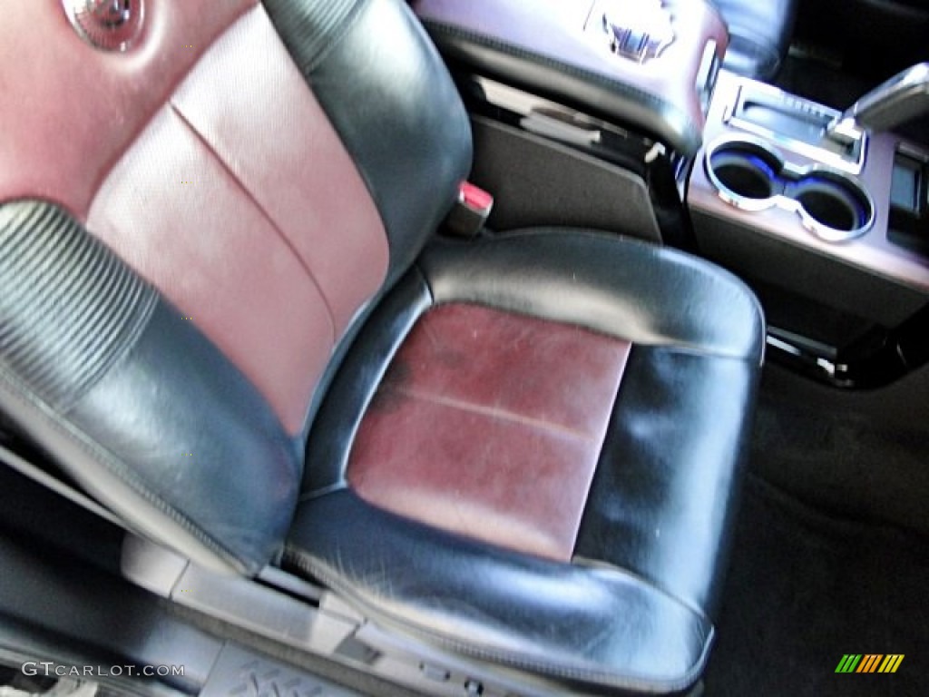 2010 F150 Harley-Davidson SuperCrew - Tuxedo Black / Harley Davidson Lava Red/Black photo #15