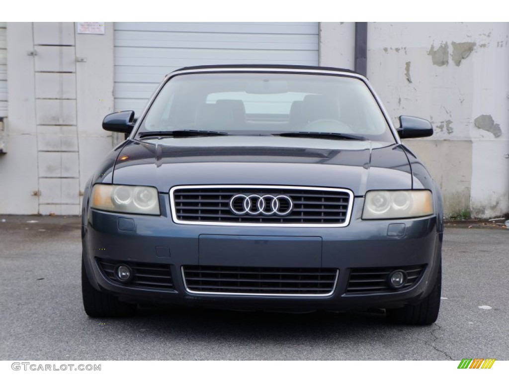 2005 A4 1.8T Cabriolet - Dolphin Grey Metallic / Platinum photo #25
